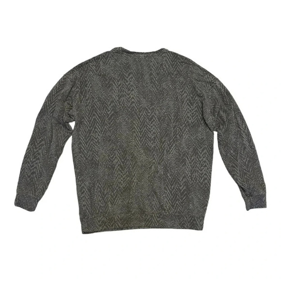 Athleta Studio to Street Pullover Sweatshirt Crewneck Splatter Gray Size S - Picture 4 of 7